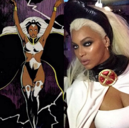 Beyonce Dons Classic X Men Costume To Ciara’s Birthday