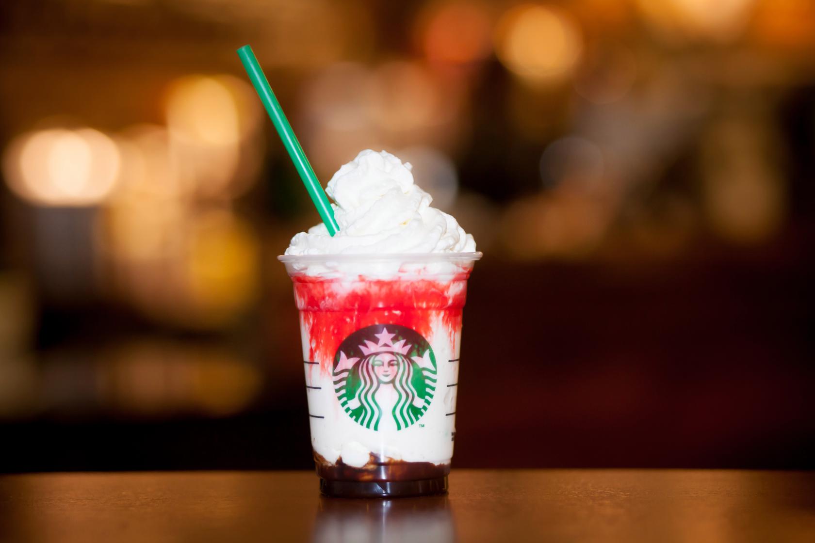 Starbucks Unveils Bloody Good Halloween Frappachino!