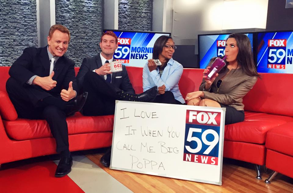 VIDEO: Zakk and Ms. eKlass In Their Halloween Costumes On FOX 59 Morning News