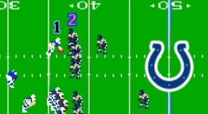 Video: Colts Trick Play Tecmo Super Bowl Edition