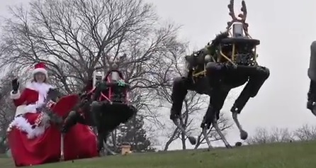 WTF?! Look At These Freaky As Hell Robot Reindeer!