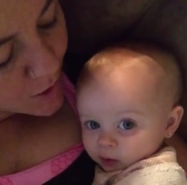 ADORABLE: Baby Imitates Mama’s Voice!