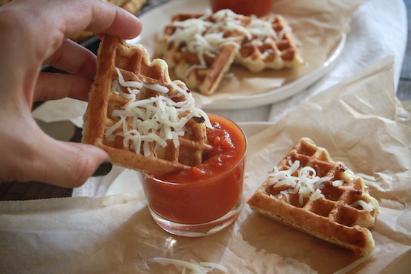 VIDEO: How To Make Pizza Waffles