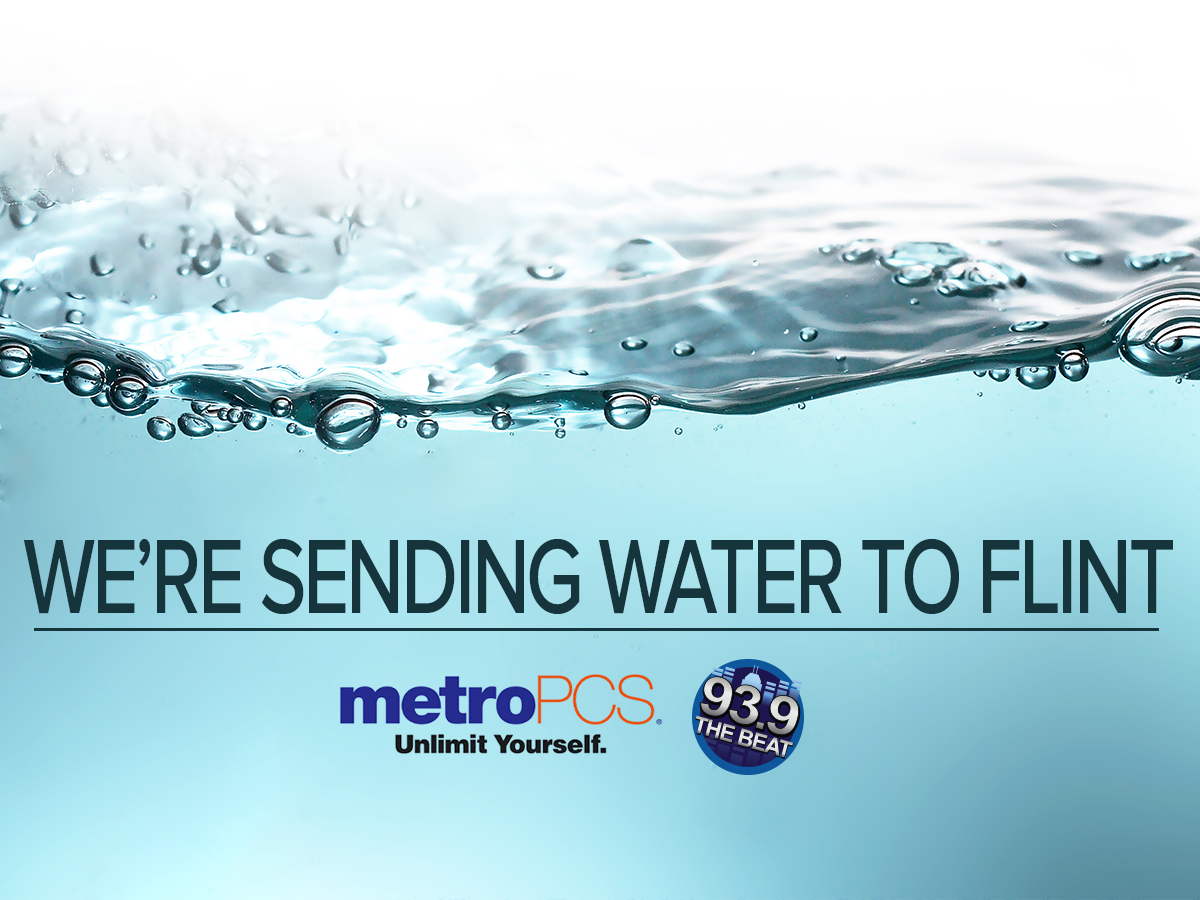 93.9 The Beat and Metro PCS Are Sending Water To Help Flint!