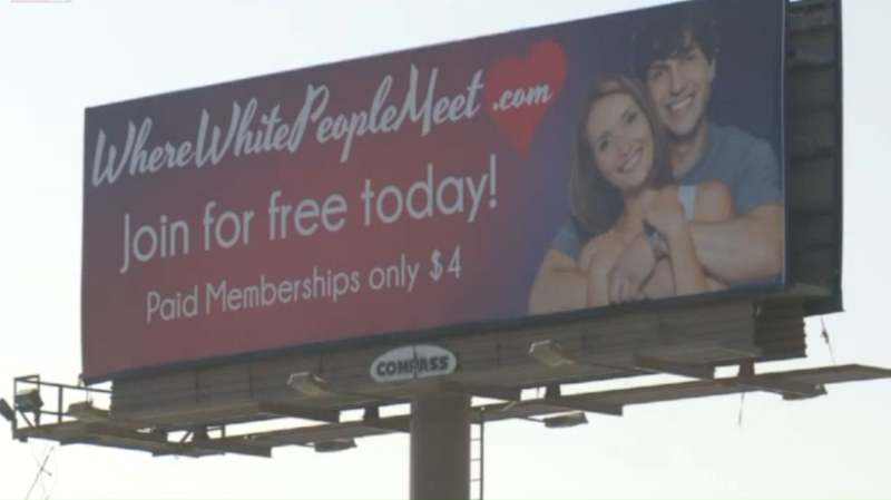 Controversy Sparks In Utah Over Billboard For “White Dating Site”