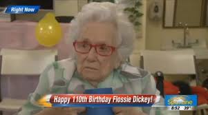 VIDEO: Flossie Is Turning 110 – And She Could Care Less!