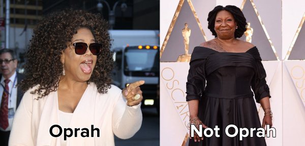 Ughh.. Beauty Website Confuses Whoopi Goldberg for Oprah Winfrey at the Oscars