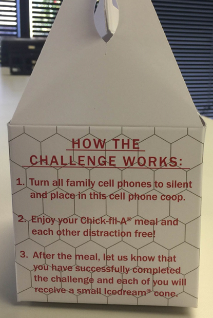 Chick-fil-A Will Give Your Family Free Ice Cream If You Don’t Use Your Phones for an Entire Meal