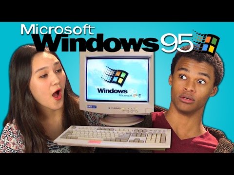 VIDEO: Teens See Windows 95 For The First TIme