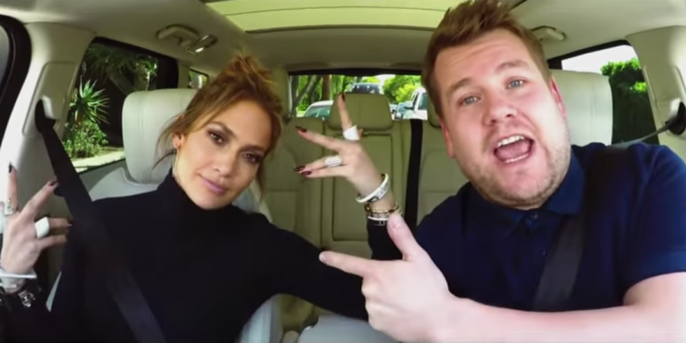 J. Lo Texts An Oscar Winner During ‘Carpool Karaoke’!