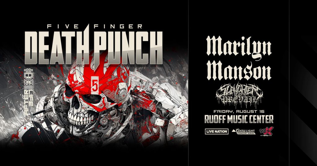 August 16 – 93.9X Presents Five Finger Death Punch | 939X Indy's 